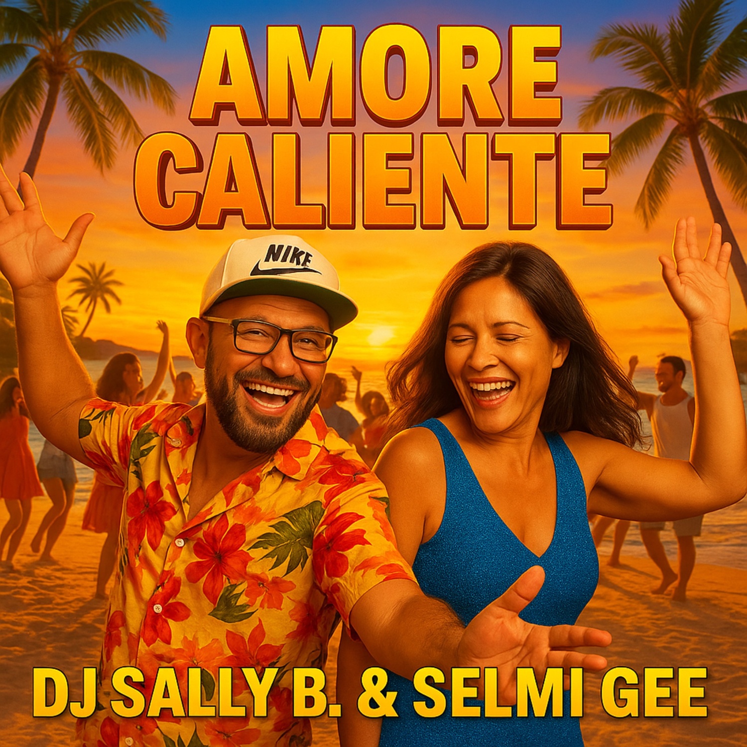 DJ Sally b. and Selmi Gee - AMORE CALIENTE - Cover 1500x1500_300dpi.jpg